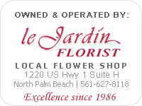 Owned and operated by Le Jardin Florist and Gifts LLC